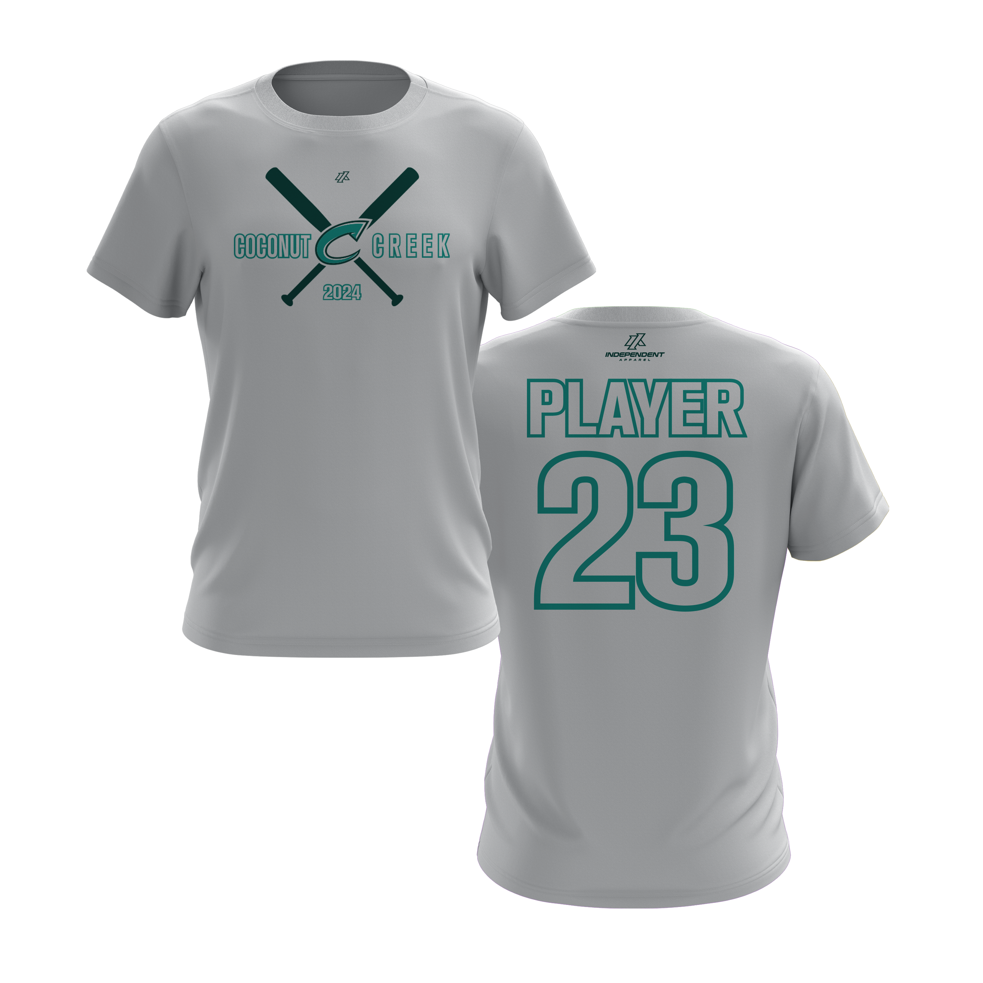 CCLL T-Ball Teal Short Sleeve Shirt