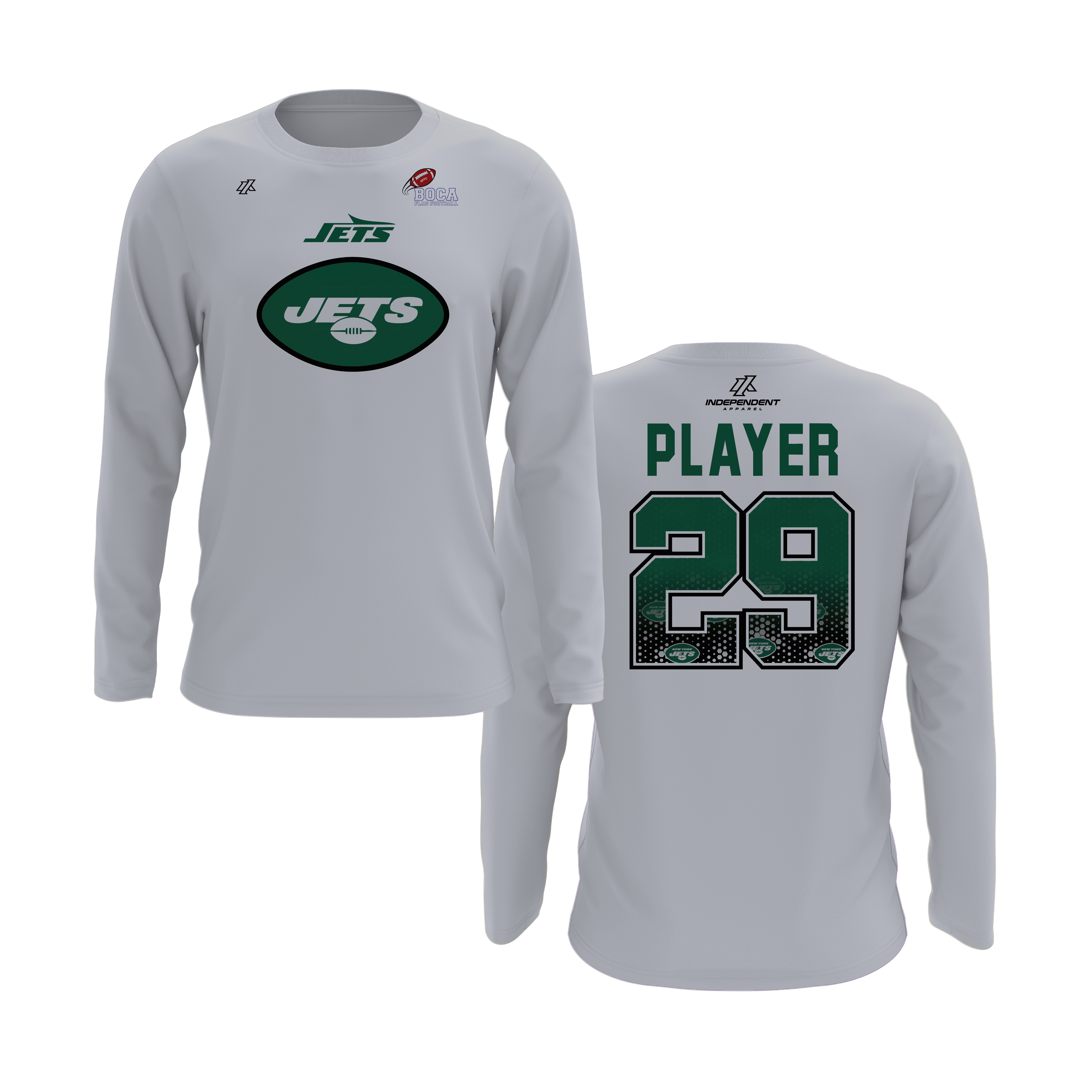 BFFC Fall '25 Jets Logo Long Sleeve Shirt