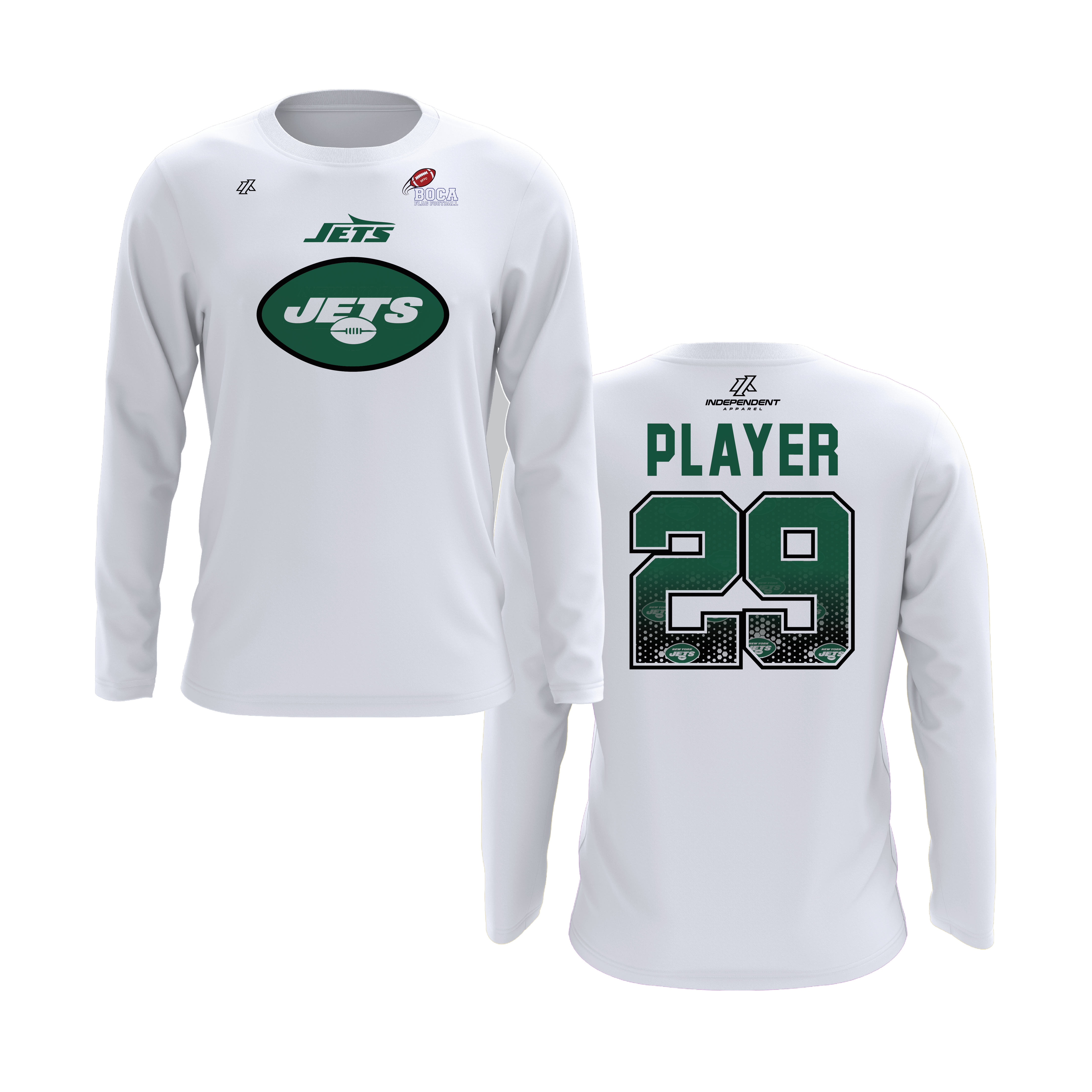 BFFC Fall '25 Jets Logo Long Sleeve Shirt