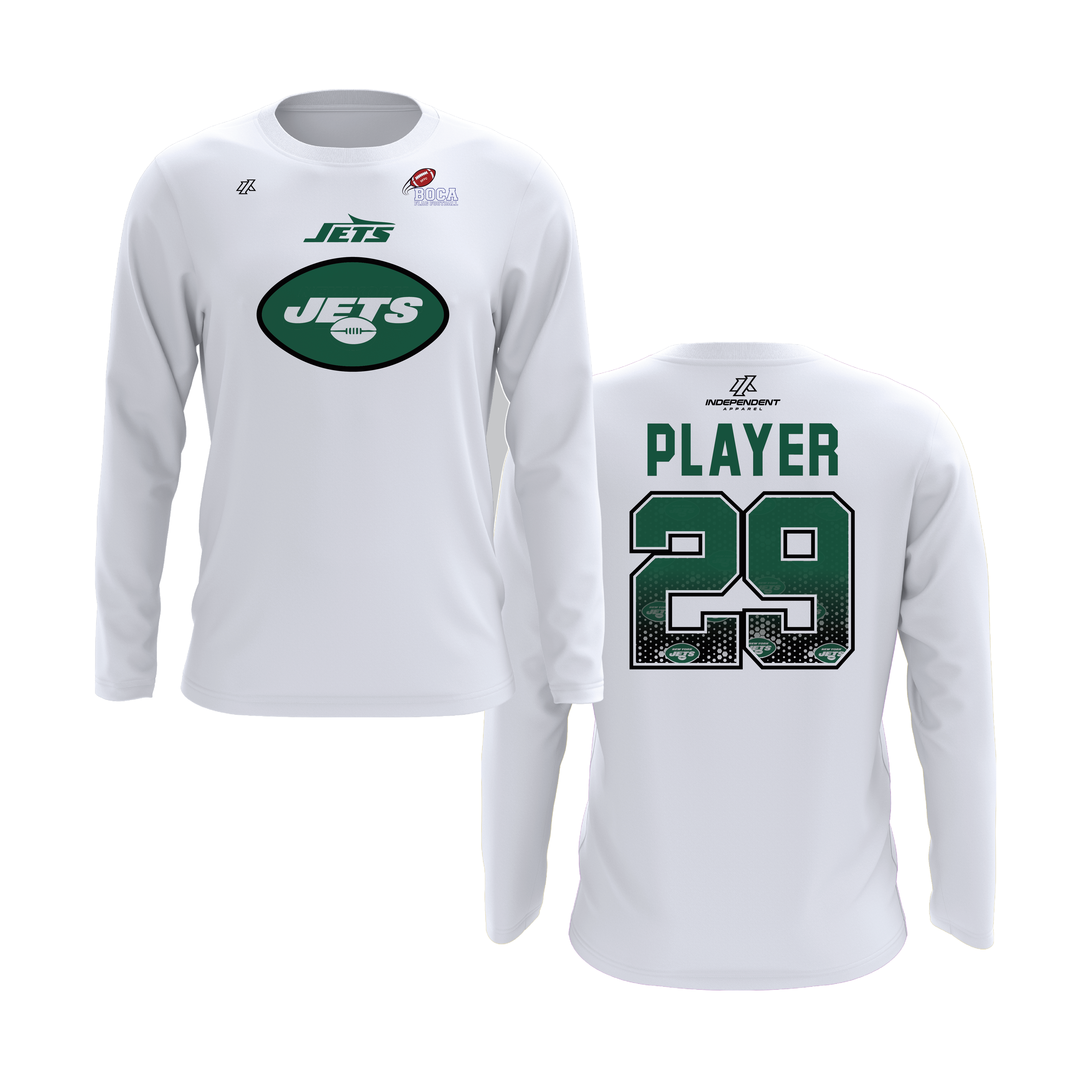BFFC Fall '25 Jets Logo Long Sleeve Shirt