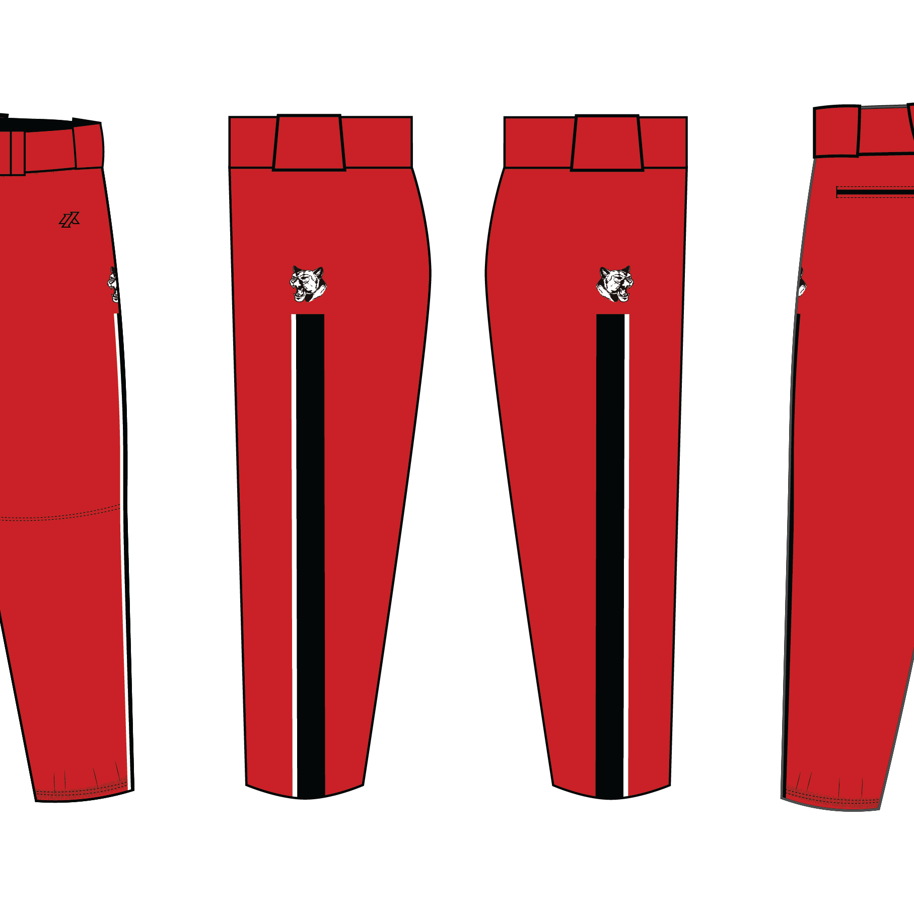 CCLL PUMAS RED KNICKERS