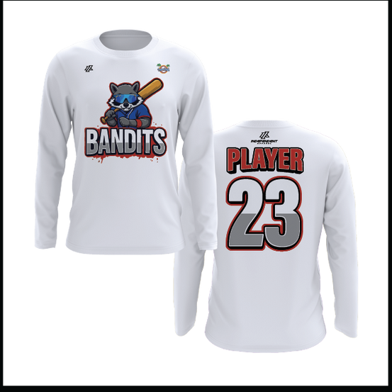 CCLL Bandits Logo Long Sleeve Shirt