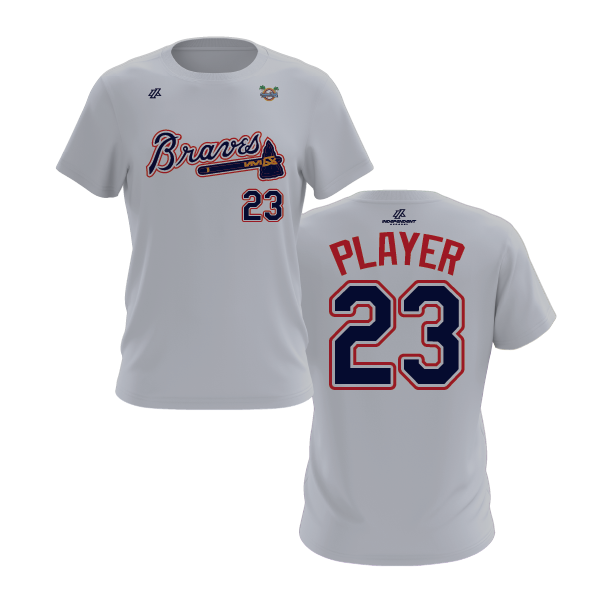 CCLL Braves Script Short Sleeve Shirt