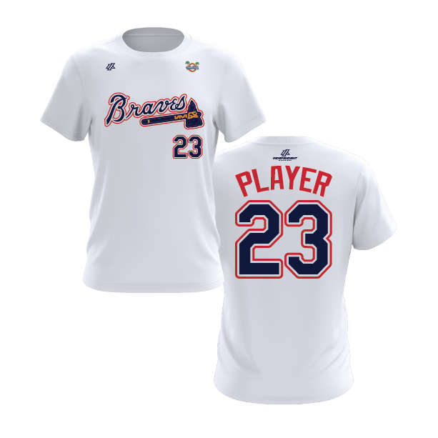 CCLL Braves Script Short Sleeve Shirt