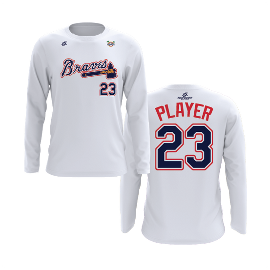 CCLL Braves Script Long Sleeve Shirt