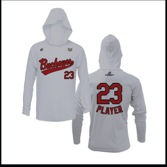 CCLL Buckeyes Logo Lightweight Hoodie