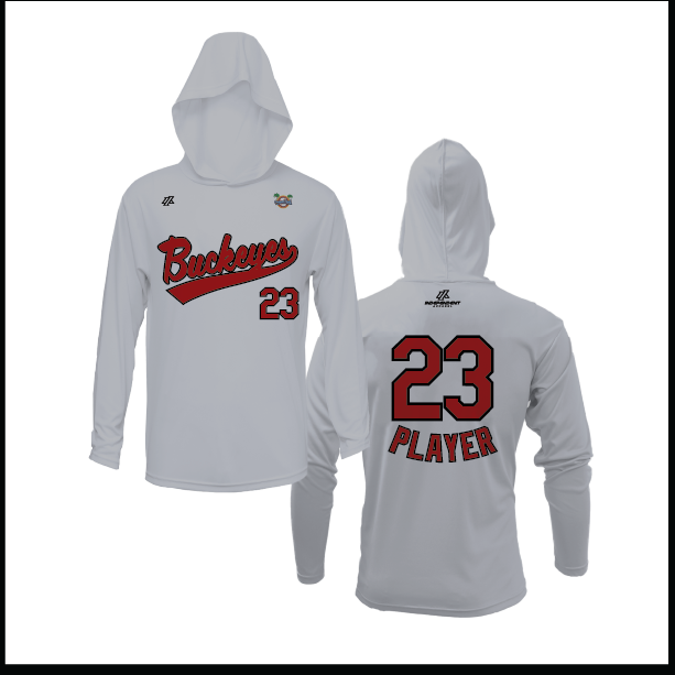 CCLL Buckeyes Logo Lightweight Hoodie