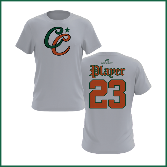 CCLL Canes CC Logo Short Sleeve Shirt