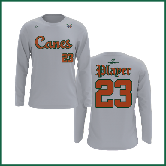 CCLL Canes Logo Long Sleeve Shirt