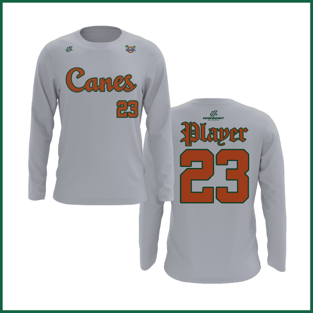 CCLL Canes Logo Long Sleeve Shirt