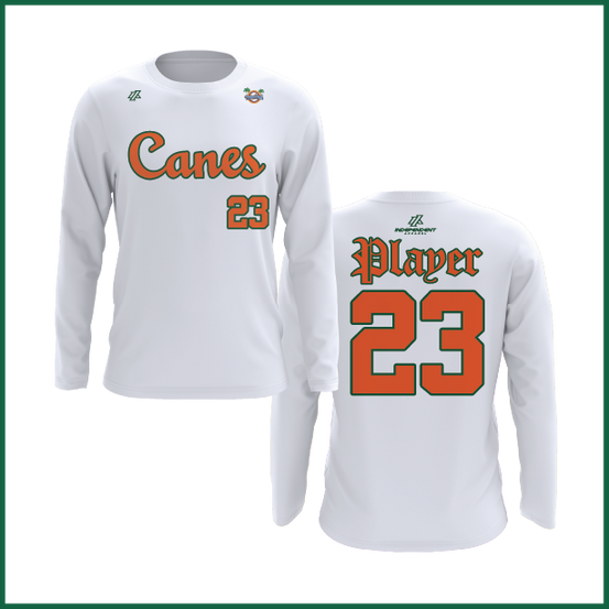 CCLL Canes Logo Long Sleeve Shirt