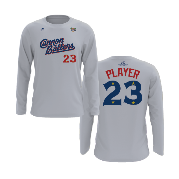 CCLL Cannon Ballers Logo Long Sleeve Shirt