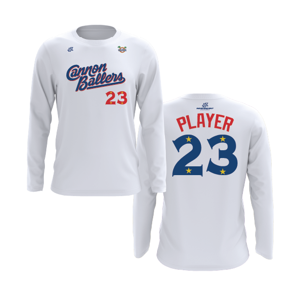 CCLL Cannon Ballers Logo Long Sleeve Shirt