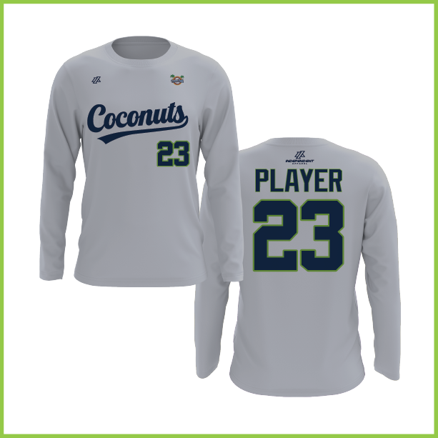 CCLL Coconuts Logo Long Sleeve Shirt