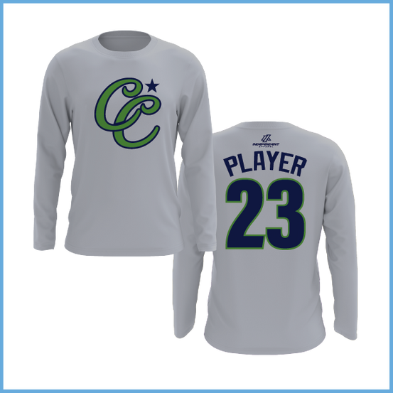 CCLL Iguanas CC Logo Long Sleeve Shirt