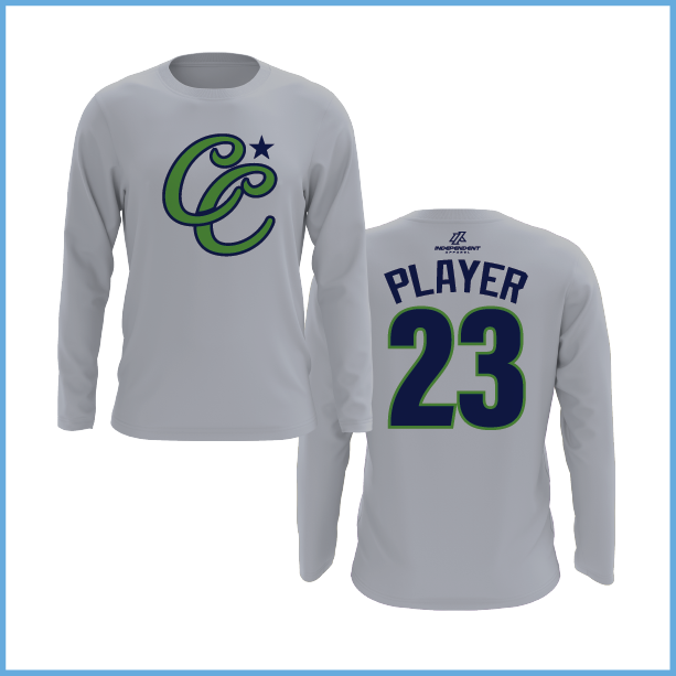 CCLL Iguanas CC Logo Long Sleeve Shirt