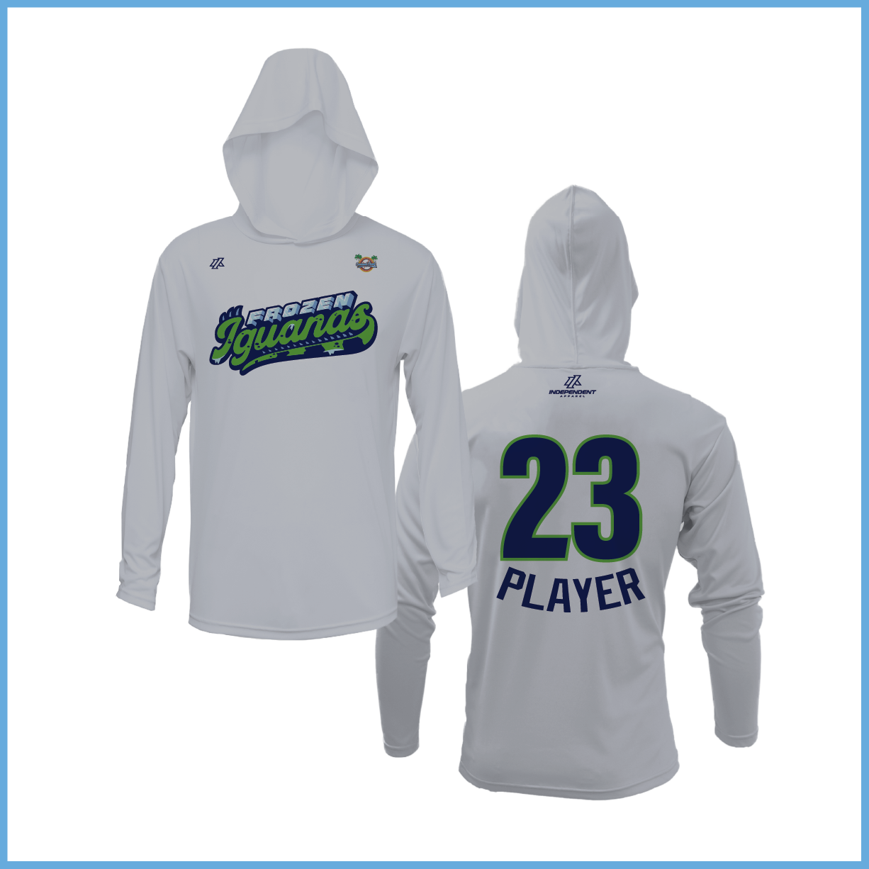 CCLL Iguanas Lightweight Hoodie
