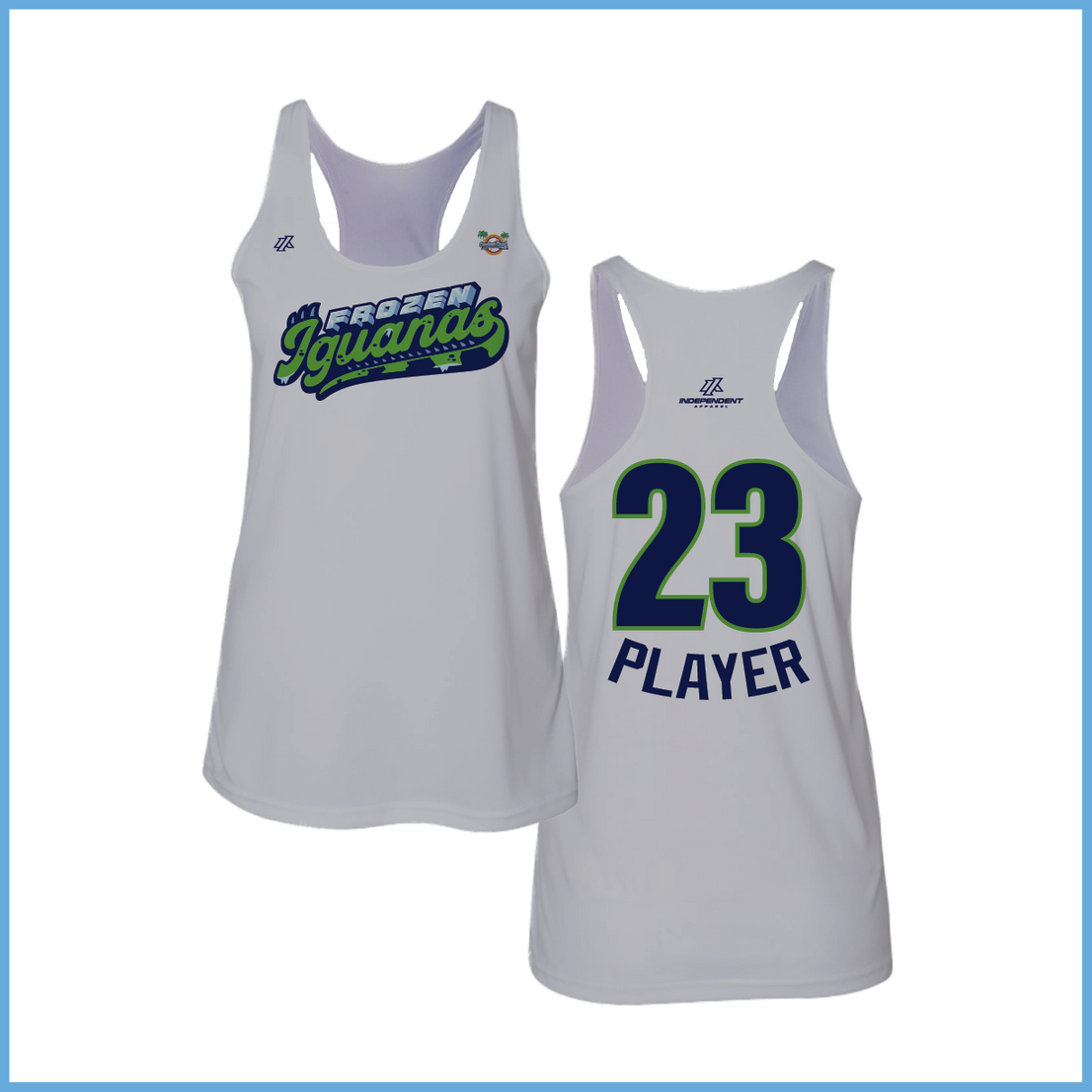 CCLL Iguanas Logo Tank Top