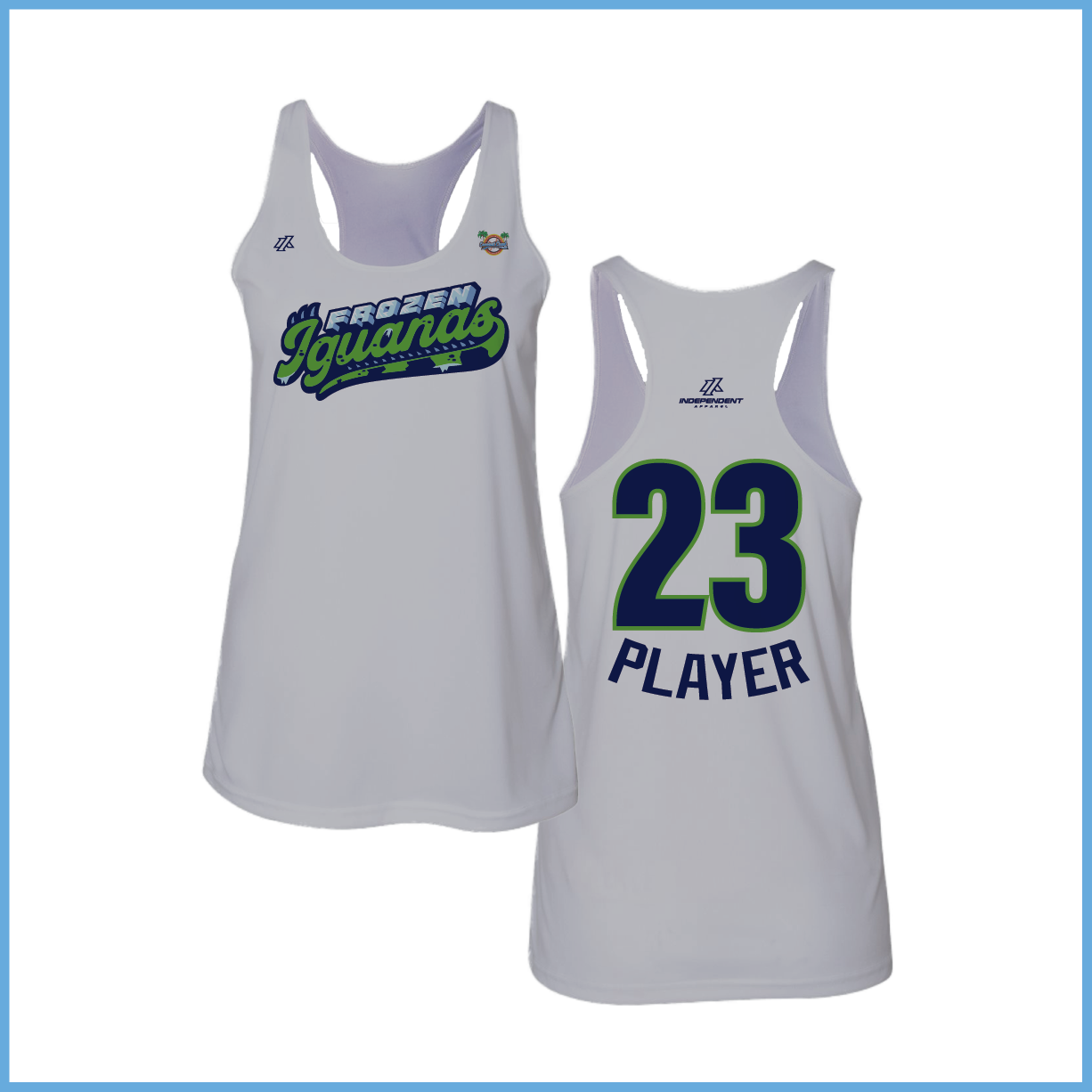 CCLL Iguanas Logo Tank Top