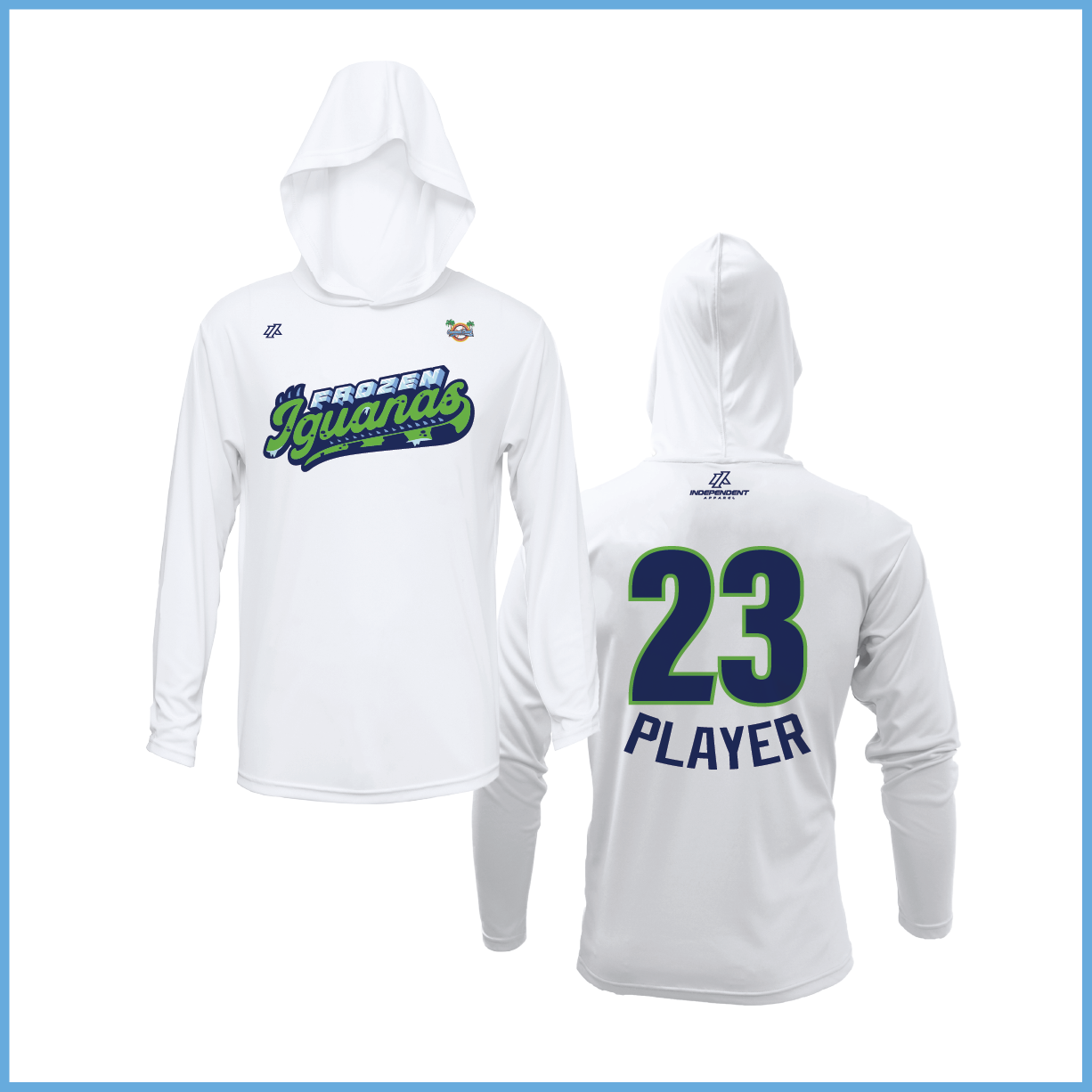 CCLL Iguanas Lightweight Hoodie