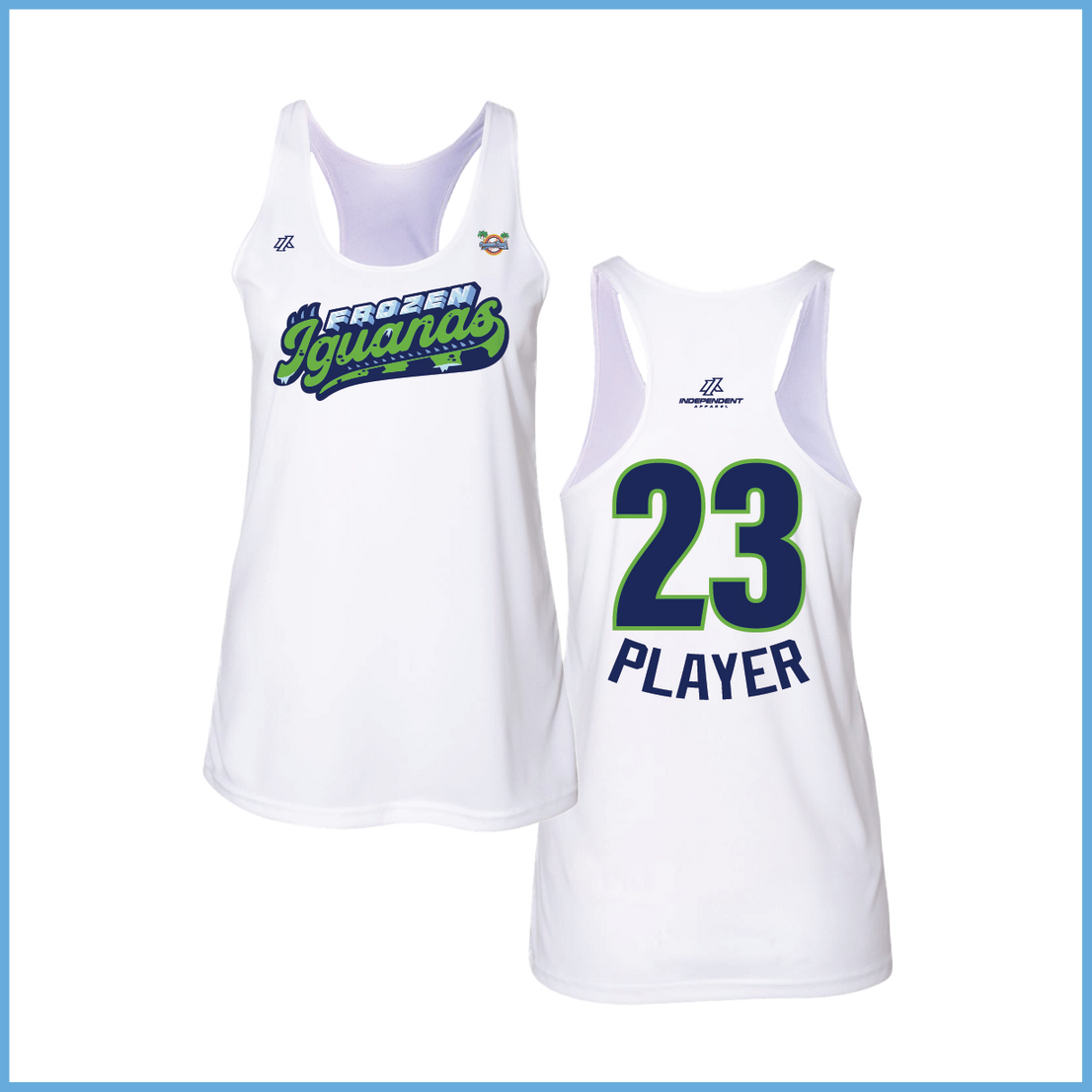 CCLL Iguanas Logo Tank Top