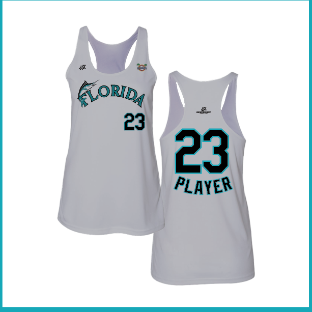 CCLL Florida Marlins Logo Tank Top