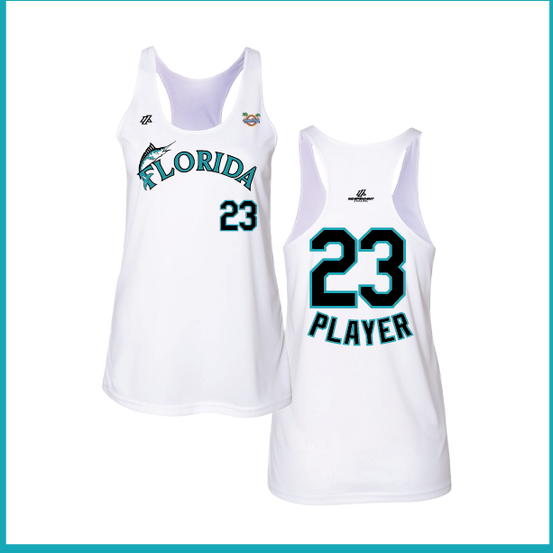 CCLL Florida Marlins Logo Tank Top