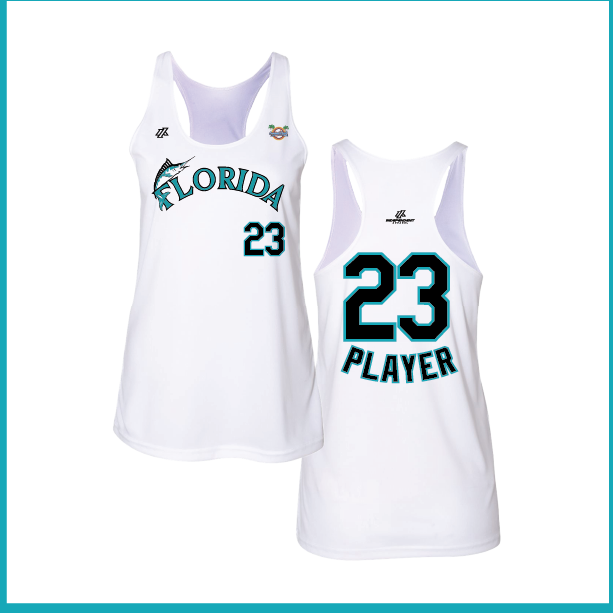 CCLL Florida Marlins Logo Tank Top
