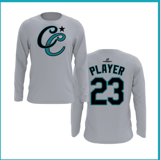 CCLL Florida Marlins CC Logo Long Sleeve Shirt