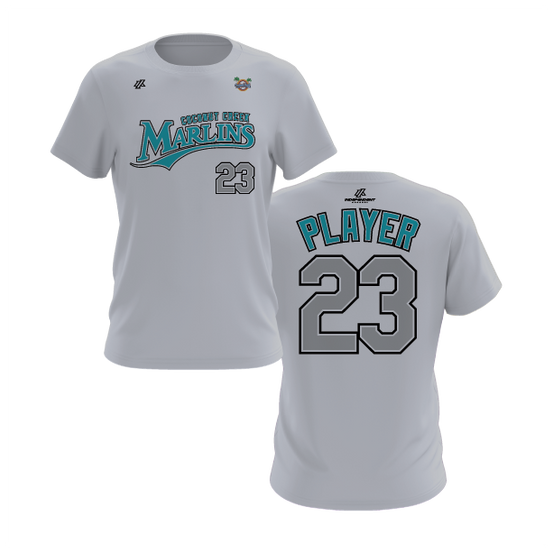 CCLL Marlins Logo Short Sleeve Shirt