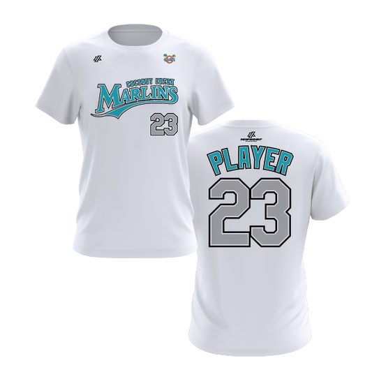 CCLL Marlins Logo Short Sleeve Shirt
