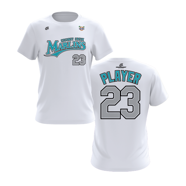 CCLL Marlins Logo Short Sleeve Shirt