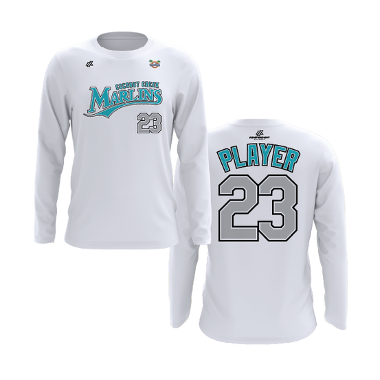 CCLL Marlins Logo Long Sleeve Shirt