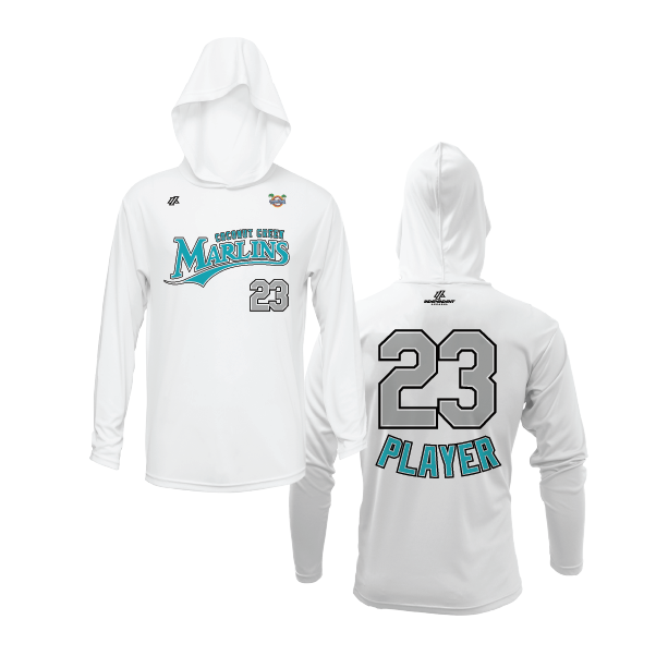 CCLL Marlins Logo Lightweight Hoodie