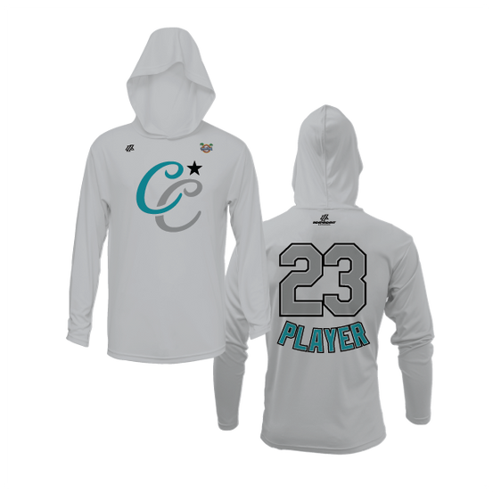 CCLL Marlins CC Logo Lightweight Hoodie