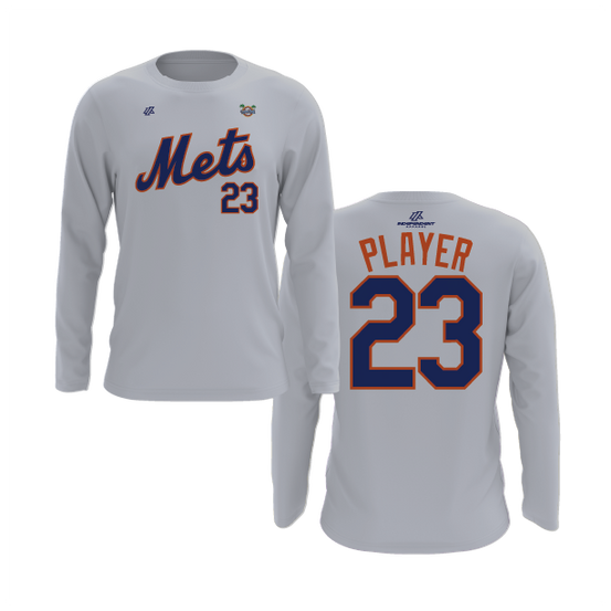 CCLL Mets Logo Long Sleeve Shirt