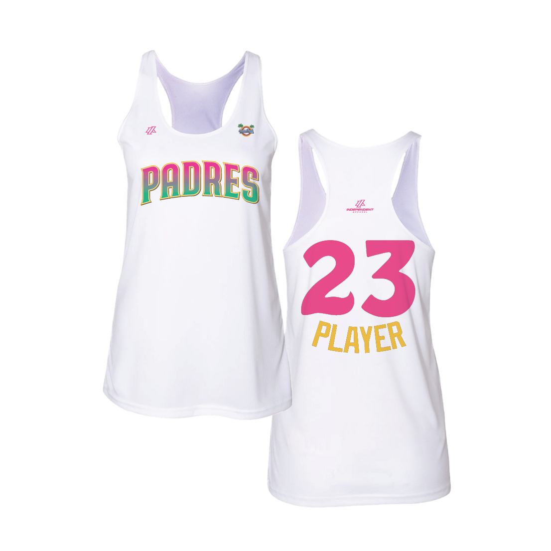 CCLL Padres Logo Tank Top