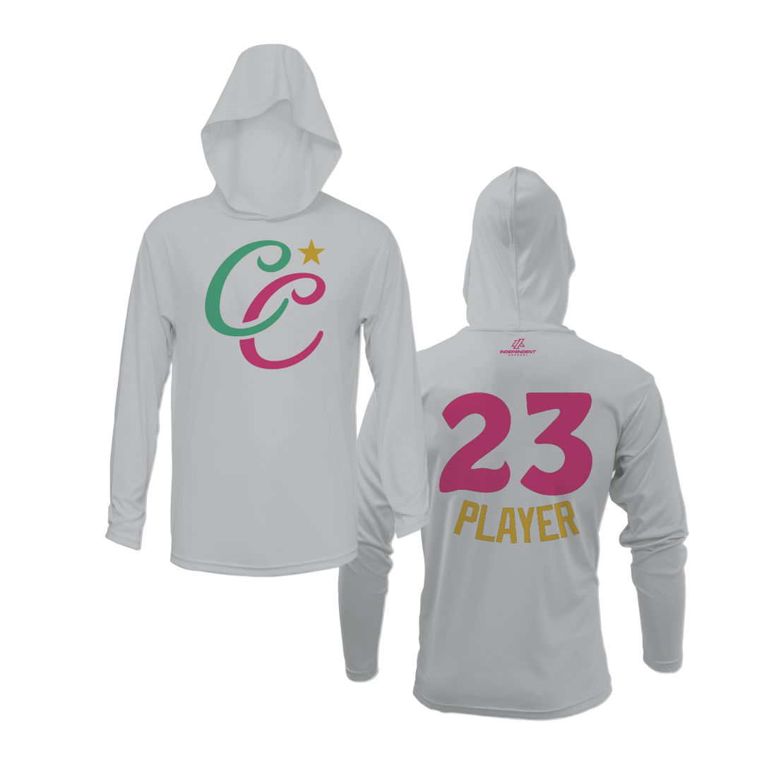 CCLL Padres CC Logo Lightweight Hoodie