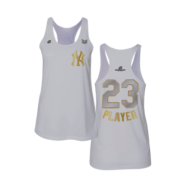 CCLL Yankees Gold Logo Women's Tank Top