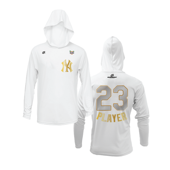 CCLL Yankees Gold Logo Lightweight Hoodie