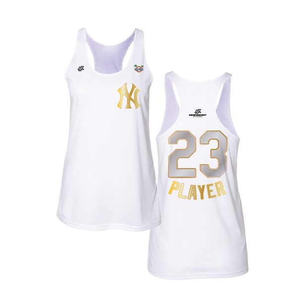 CCLL Yankees Gold Logo Women's Tank Top