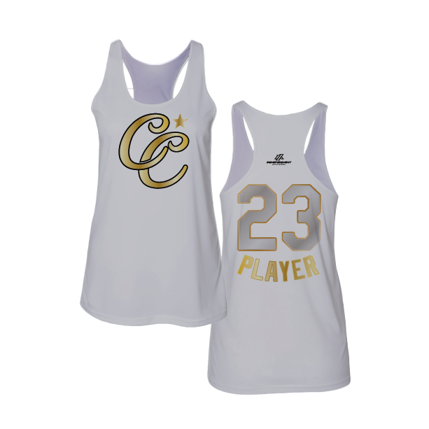 CCLL Yankees Gold CC Logo Women's Tank Top