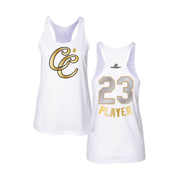 CCLL Yankees Gold CC Logo Women's Tank Top