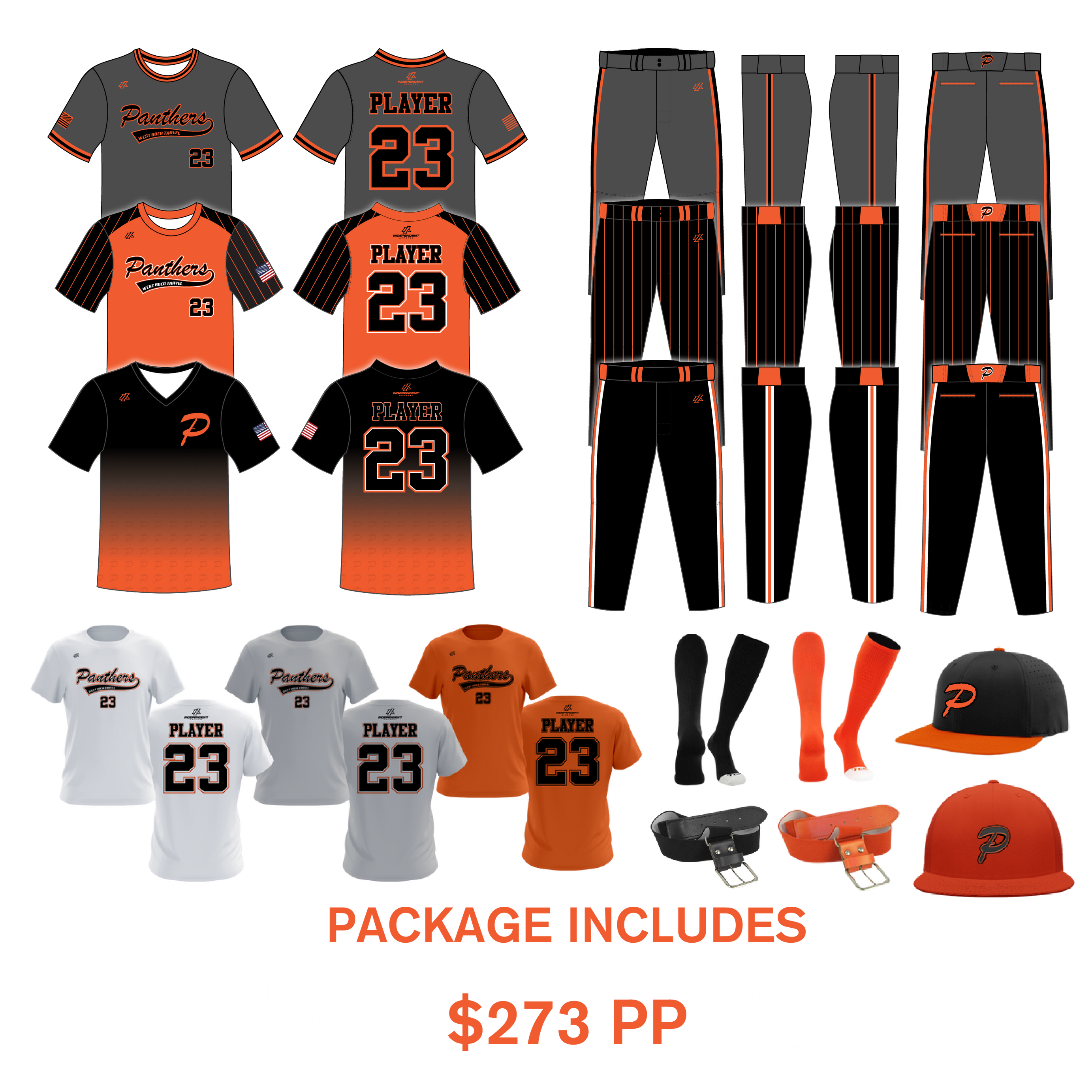 Panthers Caner 10U 2025 Full Player Package