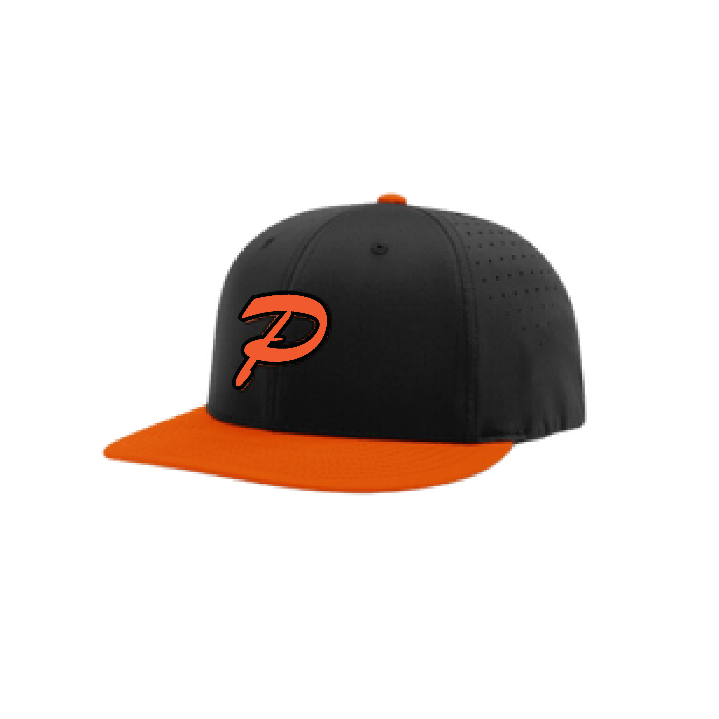 Caner 10U Black/Orange Snapback Hat