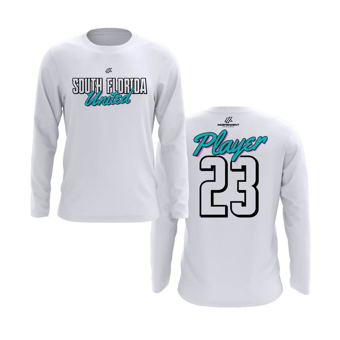 SF United Vice Script Logo Long Sleeve Shirt