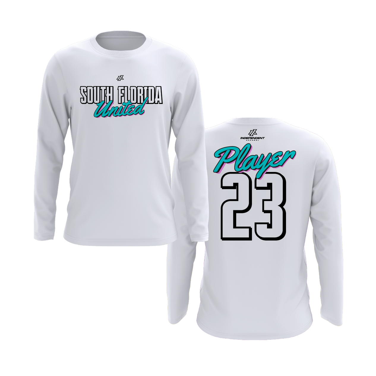 SF United Vice Script Logo Long Sleeve Shirt
