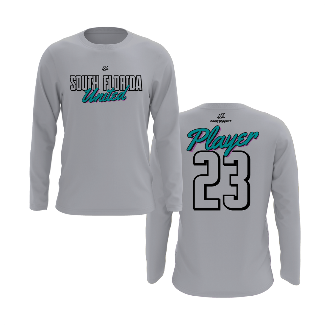 SF United Vice Script Logo Long Sleeve Shirt