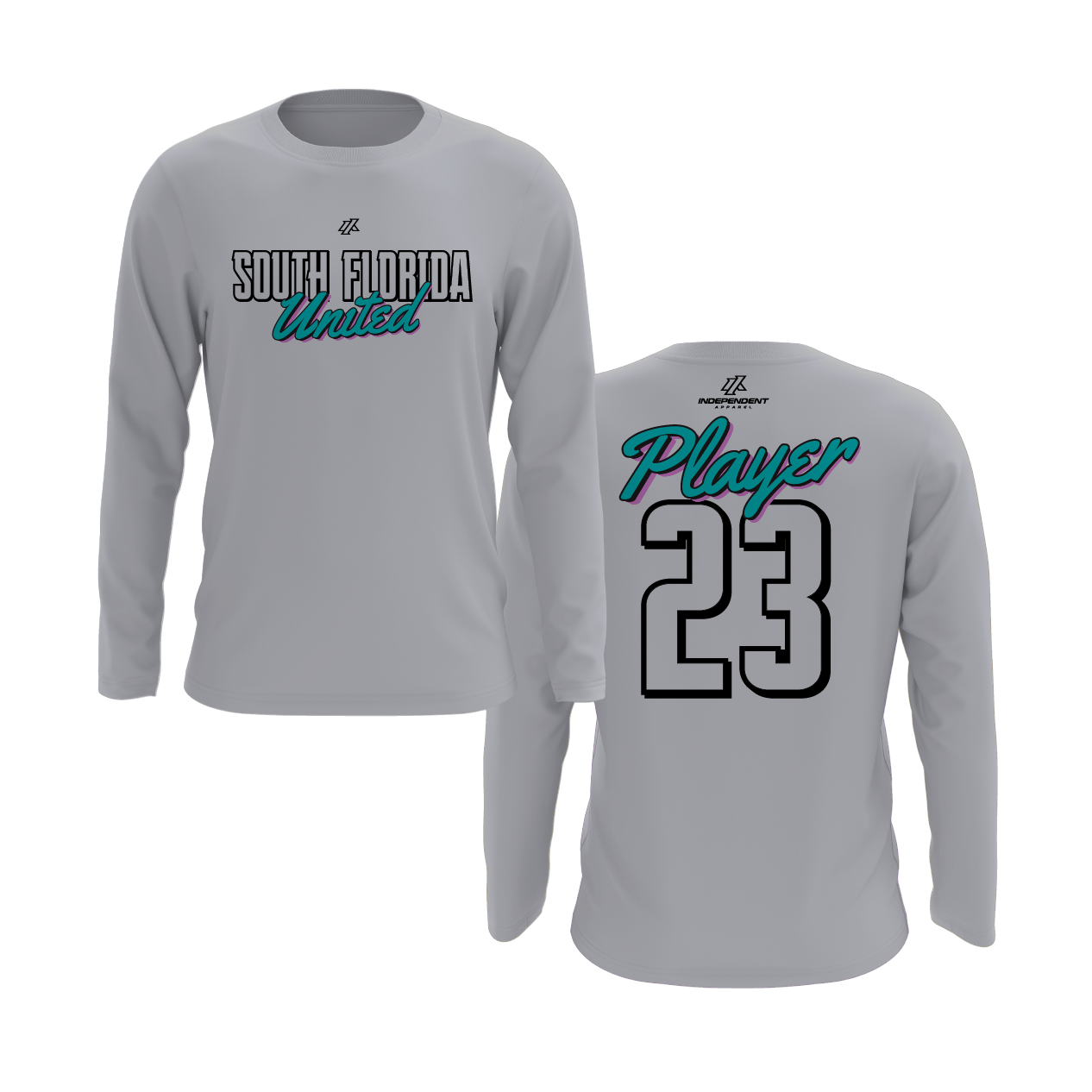SF United Vice Script Logo Long Sleeve Shirt
