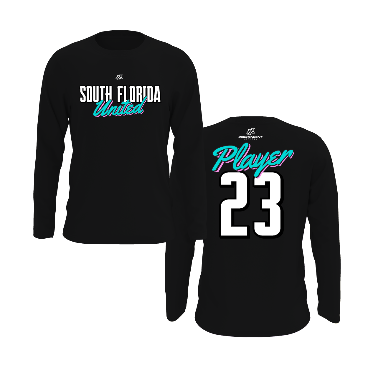 SF United Vice Script Logo Long Sleeve Shirt